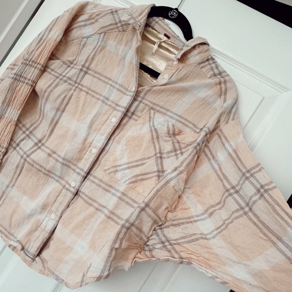 Free People Button Down!! - Picture 1 of 4